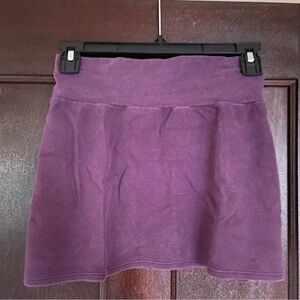 American Apparel Mini Skirt L Purple